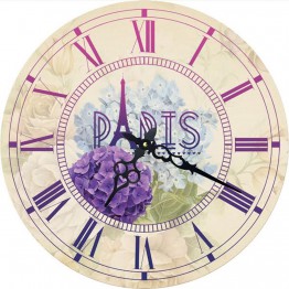 Часы круглые настенные PARIS 60 см